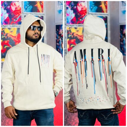 Oversize Premium Hoodie- OF WHITE| OversizeBazar