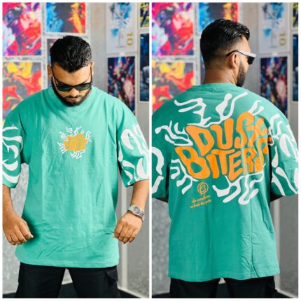 Oversize T-shirt Men’s Dropped Shoulder Short Sleeve Fitness-Terkis| OversizeBazar